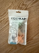 KiddiKap- No Spill Silicone Bottle Top Spout 3 Pack Bundle Green, Sand Peach