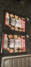 2 x Pyrex Daily Resistance Baking Tray - Black Sparkle Range Brand New