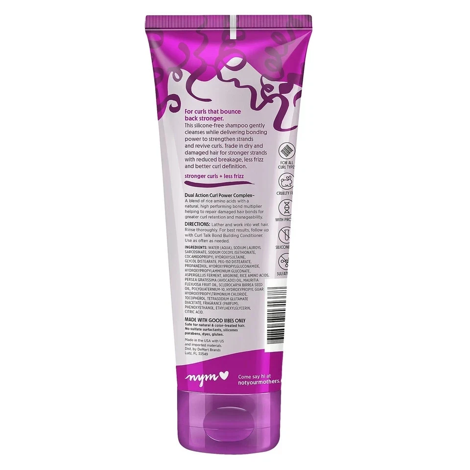 Not Your Mother’s Curl Talk Shampoo 8 fl oz 5 Pack New - Image 2 of 2