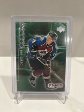 98-99 Joe Sakic Quadruple Daimond Card! Serial # 36/100