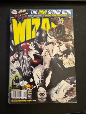 Preowned -Wizard-The Guide to Comics Magazine# 99-Nov-1999-Very Good-Sealed Bag