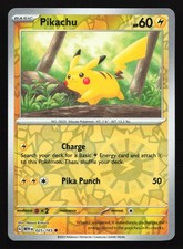 Pikachu 025/165 SV: MEW EN-151 Carta Pokemon Holo Reverse comune