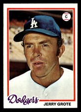 1978 Topps #464 Jerry Grote Near Mint Dodgers ID: 520531