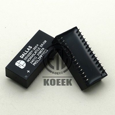 DALLAS DS1225Y-200+ DS1225Y-200 64KBIT NVSRAM 200NS 28EDIP X 2PCS NEW
