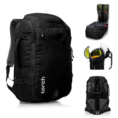 Travel Backpack 40L - Carry On Flight Approved Hiking Backpack with Rain Cove...