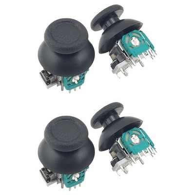 2X  3D Daumen Joystick Linke und Rechte Wippe für  / PS4Slim / Pro Dau4503