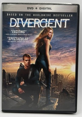 Divergent DVD/Digital Widescreen Theo James Shailene Woodley Ashley Judd 2014