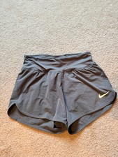 Nike Eclipse Women  s Running Shorts CZ9580 Gray Lined Dri Fit - SMALL - NWT