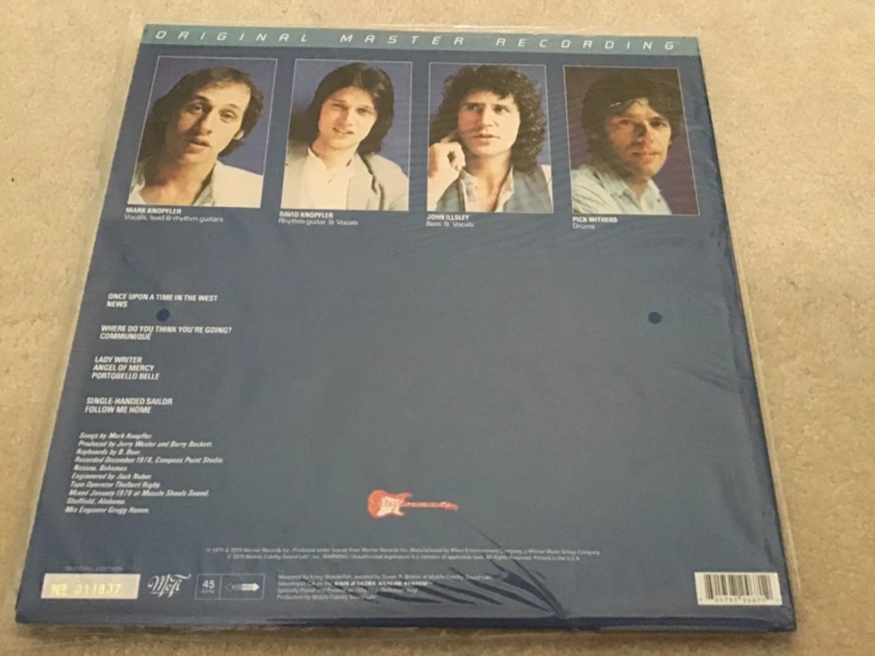 MFSL DIRE STRAITS Sealed Mobile Fidelity COMMUNIQUE Original Master Recording - Image 2 of 4