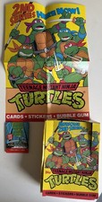 1989 Topps TMNT S2 Display Box (empty) poster, pack,Teenage Mutant Ninja Turtles