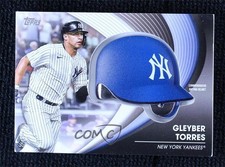2022 Update Commemorative Batting Helmet Manufactured Relics Gleyber Torres 1z6