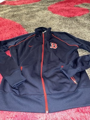 Boston Red Sox Vtg 2002 Y2K Women Nike MLB Stadium Dugout Track Jacket Xl