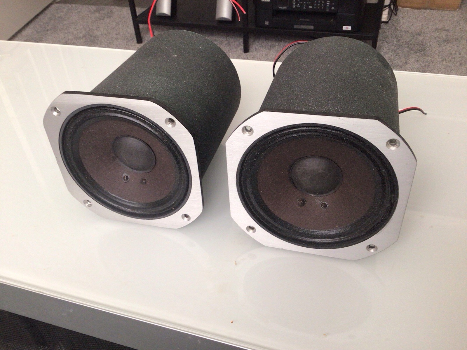 JBL 2105H 5” Midrange Pair, Custom With Chamber