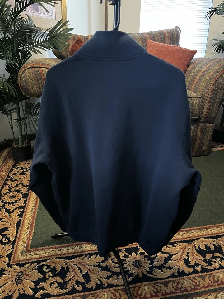 Sudadera Lululemon Steady State Media Cremallera, Azul Marino Verdadero Para Hombre’s M (Precio de venta sugerido por el fabricante 128 USD) Foto 3 de 4