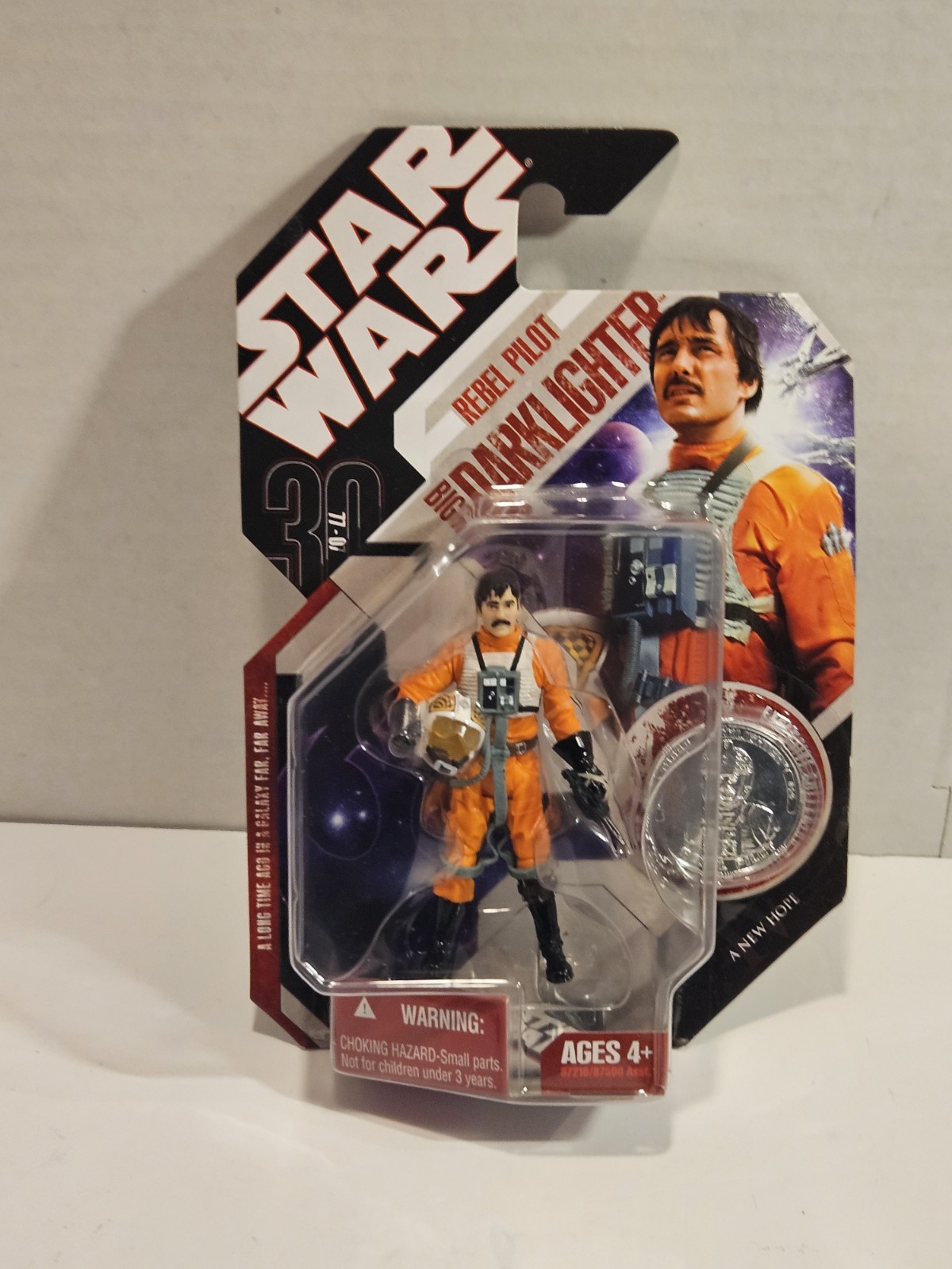 W/silver Exclusive Collector Coin Action Figure