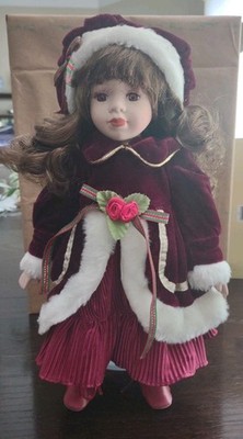 CLF Artist Doll Handmade. 12'' With Stand. Vintage. Excellent Condition. 