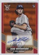 2021 Topps Big League Opening Act Electric Orange 87/99 Jake Woodford Auto 0t2