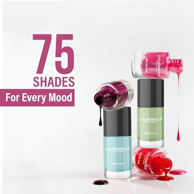 Coloressence Cute Coats langlebiger Nagellack | Spanresistent | schnelltrocknend | O - Bild 3 von 4