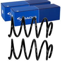 2X Sachs Fahrwerksfedern Vorne Passend FÜR Nissan Leaf Links+Rechts