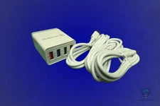 Fast Charging Hub + 4 Cables – For SlimeVR / Full‑Body VR Trackers