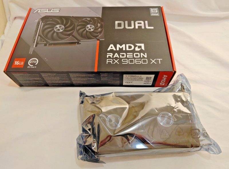 ASUS Dual Radeon RX 9060 XT 16GB GDDR6 Graphics Card, AMD