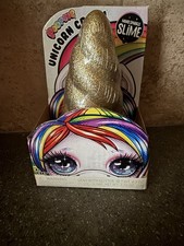 5 Sealed Kits Poopsie Unicorn Crush Mystery Sparkle Slime Box Gold, Purple