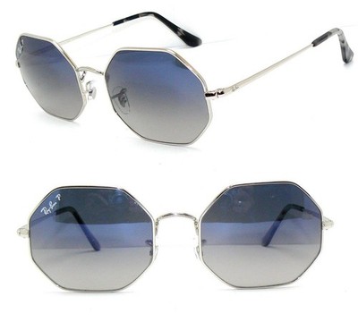 Ray Ban SONNENBRILLE BLAU POLARISIERT RB 1972 9149/78 Octagon 3648 BRILLE 3548