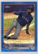 2022 Topps Chrome Logofractor Edition Blue Refractor /150 Marcus Semien #5 08k5