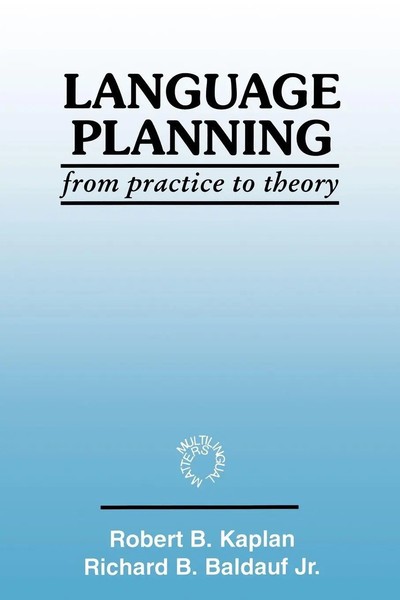 Robert B Kaplan (U. A.) | Language Planning | Taschenbuch | Englisch (1997)-image