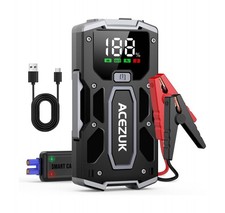 Car Jump Starter,12V 8-in-1 Jump Starter Battery Pack 3000A, Up to ... Fast Ship