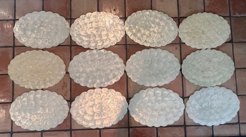 I-lan Set Of 2 Mother Of Pearl Decorative Charger Plates For