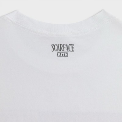 Kith for Scarface Film Poster Vintage Tee White Cotton T-Shirt