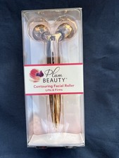 Plum Beauty Contouring Facial Roller for Puffiness Reduction Lifts Firms