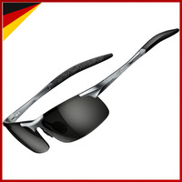 Sonnenbrille Herren Polarisiert Uv Schutz Leicht Verspiegelt Sport Golf Angeln