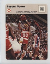 1977-79 Sportscasters Series 75 Geneva Slick Watts #75-22 0q3