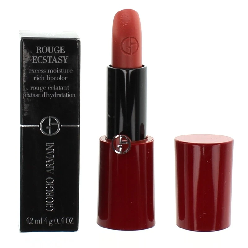 Giorgio Armani Coral Pink Lipstick Rouge Ecstasy 304 Heat