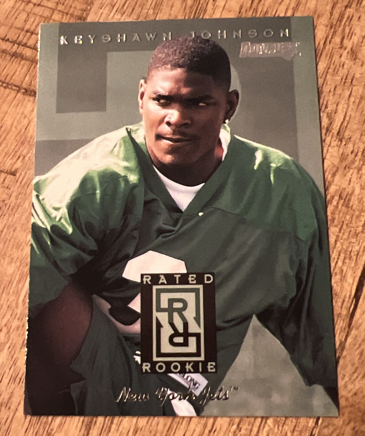 Keyshawn Johnson - 1996 Donruss RATED ROOKIES - # 1 OF 10 - Jets