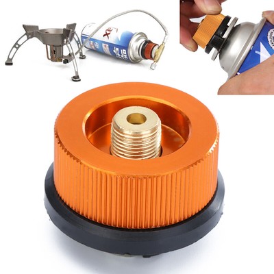 3x Gasflaschenadapter Gas Ventilkartuschen Düse Adapter für Gaskartusche Herd