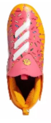 Adidas Simpsons X Freak Spark J Donut Orange Youth Football Cleats