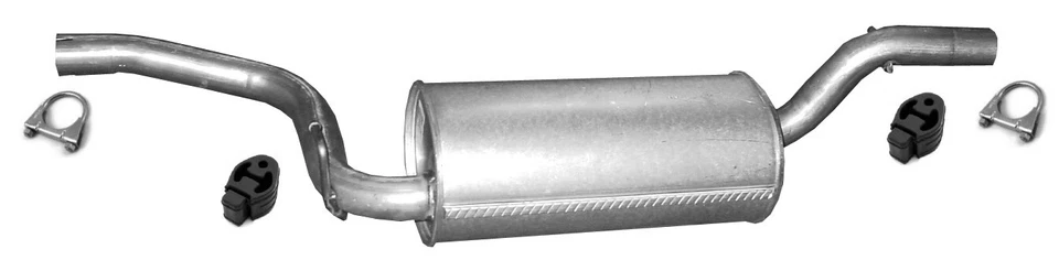 Pot d'échappement pour Ford Focus 1.6I 1.8i 2.0i Volvo C30 S40 V50 silencieux... - Photo 2/2