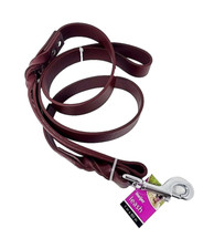 Genuine Leather Dog Leash Braided Training Lead Heavy Duty 5ft 1"or 3/4"x 60" 