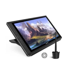 Drawing Tablet with Screen, 15.6'' XOPPOX Graphics Drawing Monitor Pen Displa...