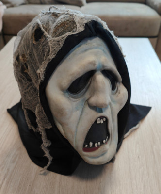 Halloween Funworld Maske Hexe Untoter Vollmaske (gebraucht)