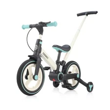 Balance Bike with Push Handle for Kids 1-3 Years, 6 in 1 Foldable Push Bike w...