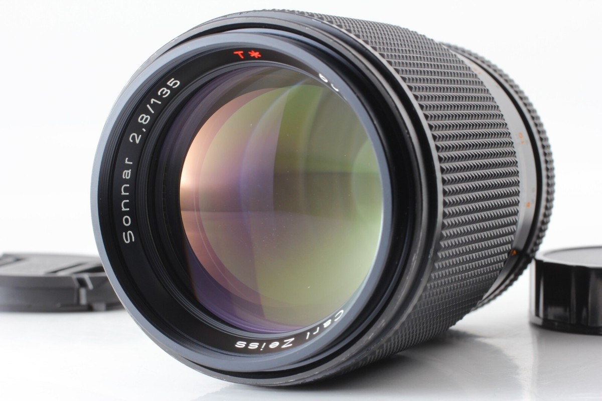 超美品★CONTAX Carl Zeiss 135mm F2.8 AEJ CONTAX Carl Zeiss Sonnar T* 135mm f/2.8 Lens AEJ MF from