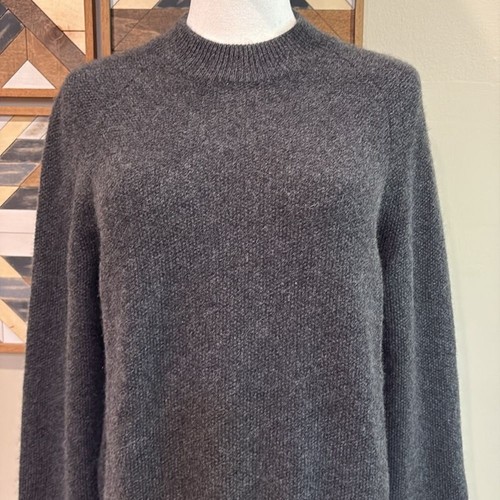 NakedCashmere Knit Cashmere Sweater Charcoal Grey Small - Picture 3 of 12
