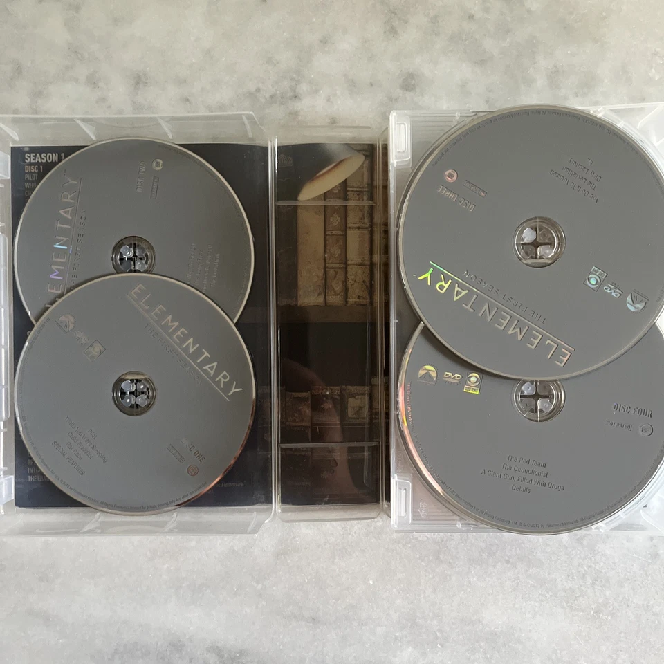 Elementary: Complete Seasons 1-3 DVD 2012-2014, Lucy Liu, Jonny Lee Miller, OOP - Image 3 of 4