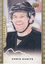 14/15 MASTERPIECES..CHRIS KUNITZ..CARD # 83..PENGUINS..FREE COMBINED SHIP