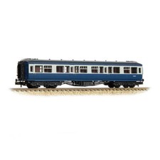 Graham Farish 374-538A N Gauge GWR Hawksworth 2nd Corr Coach BR Blue/Grey
