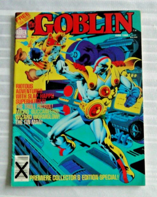 Vintage Comic Book The Goblin #1 June 1982 Premiere Collector's Edition       77